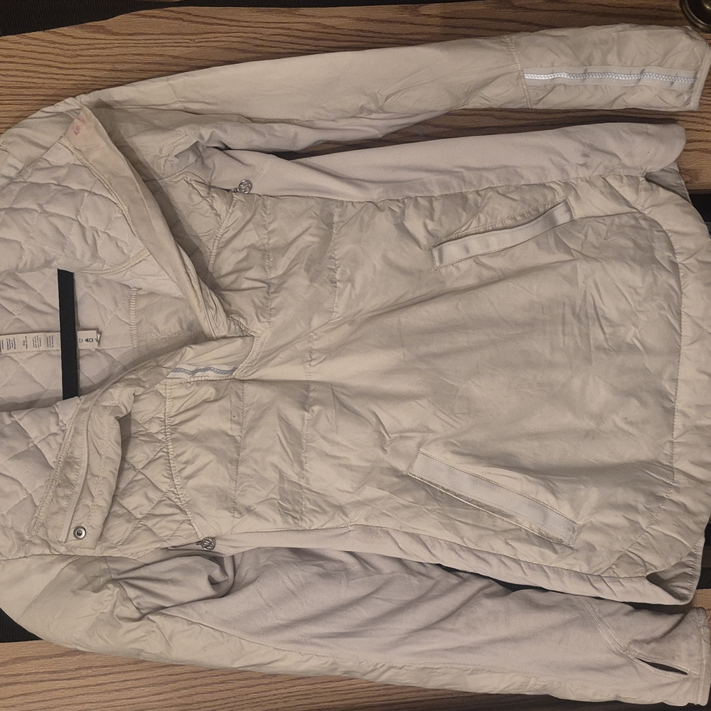 Lululemon Athletica Cream Utility Jacket
